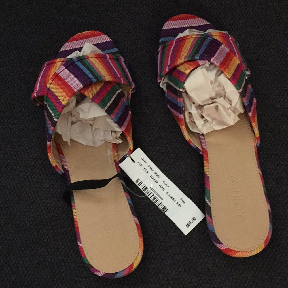 Brand new j crew sandals. Size7.5，  and 8.5
